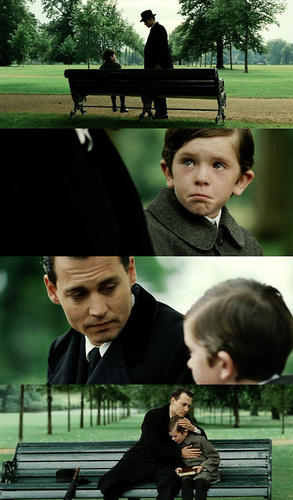 Time is chasing after all of us isn't that right Finding Neverland